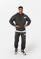 Classic Oversized Zipped Hoodie Gray