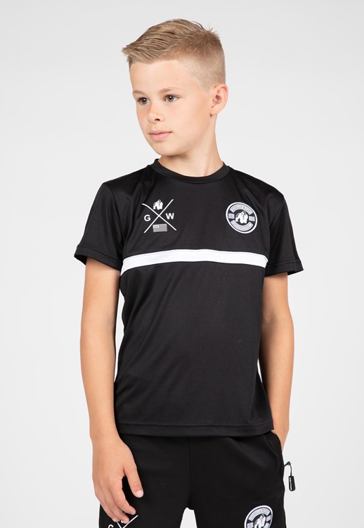 Vernon Kids T-Shirt - Black - 140