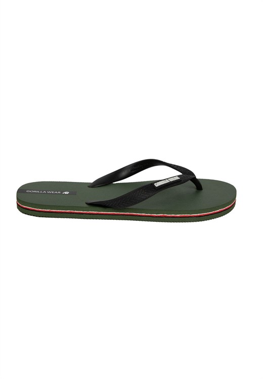 Kokomo Flip-Flops - Army Green - EU 36