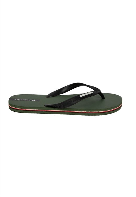 Kokomo Flip-Flops - Army Green - EU 44