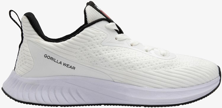 Milton Training Shoes - White/Black - EU 37