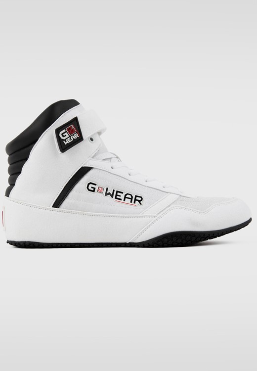 Gwear Classic High Tops - White/Black - EU 42
