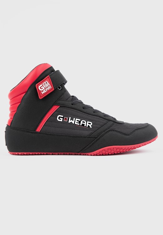 Gwear Classic High Tops - Black/Red - EU 48