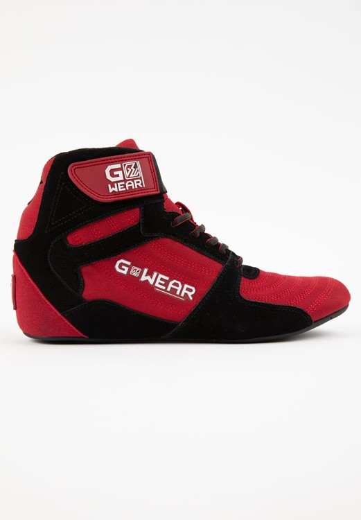Gwear Pro High Tops - Red/Black - EU 47