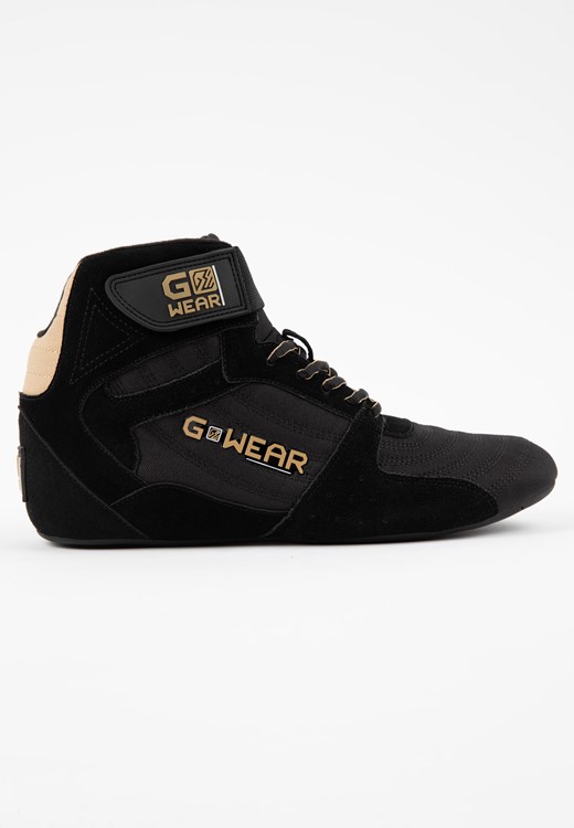 Gwear Pro High Tops - Black/Gold - EU 40