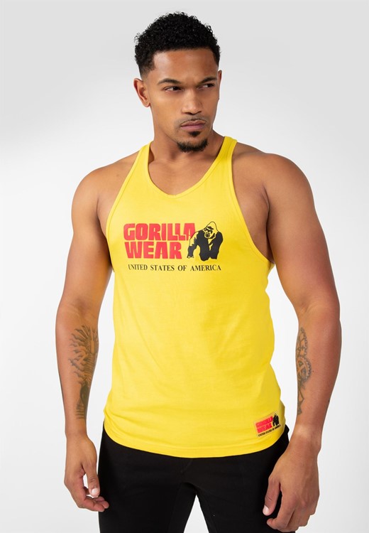 Classic Tank Top - Yellow - 3XL