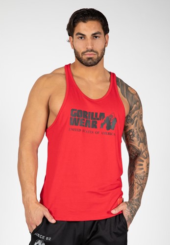 Classic Tank Top - Red - 3XL