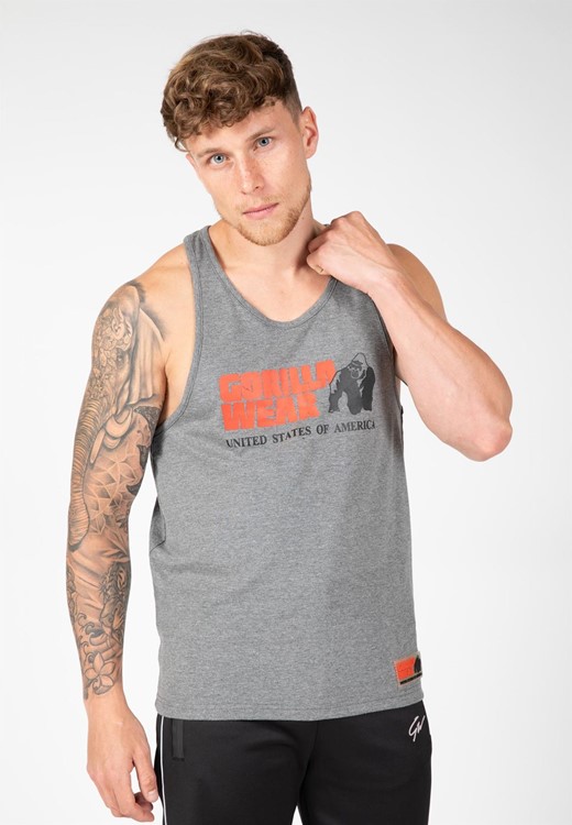 Classic Tank Top - Gray - 2XL