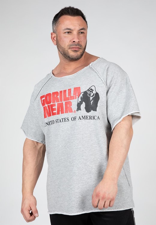 Classic Workout Top - Gray - L/XL