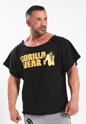 Classic Workout Top - Black/Gold