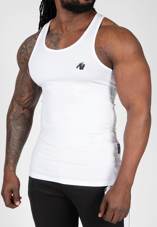 Adams Stretch Tank Top - White - 2XL