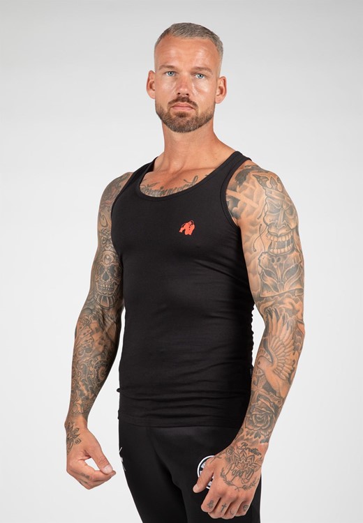 Adams Stretch Tank Top - Black - 4XL