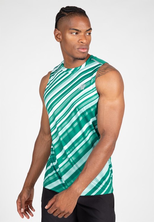 Easton Tank Top - Teal Green - 2XL