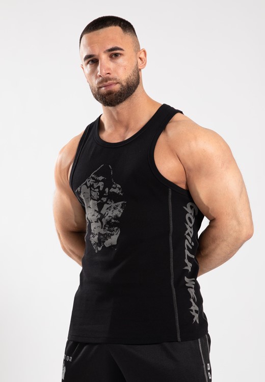 Monterey Tank Top - Black/Gray  - S/M
