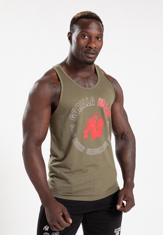 Lafayette Tank Top - Army Green - XL