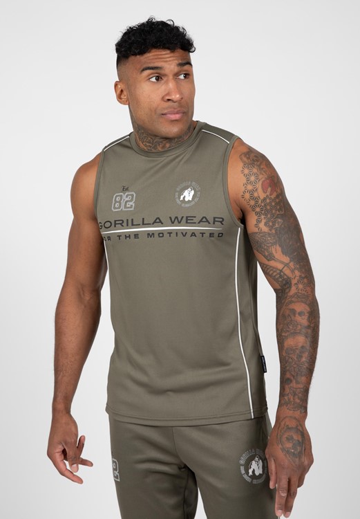 Broxton Tank Top - Army Green - XL