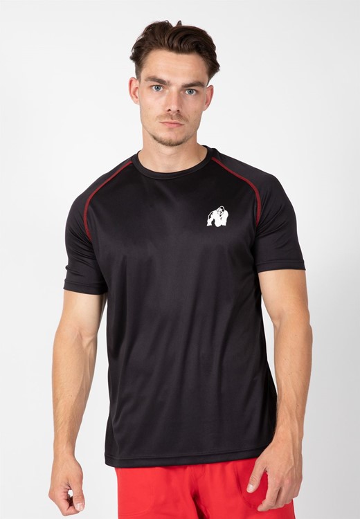 Performance T-Shirt - Black/Red - 3XL