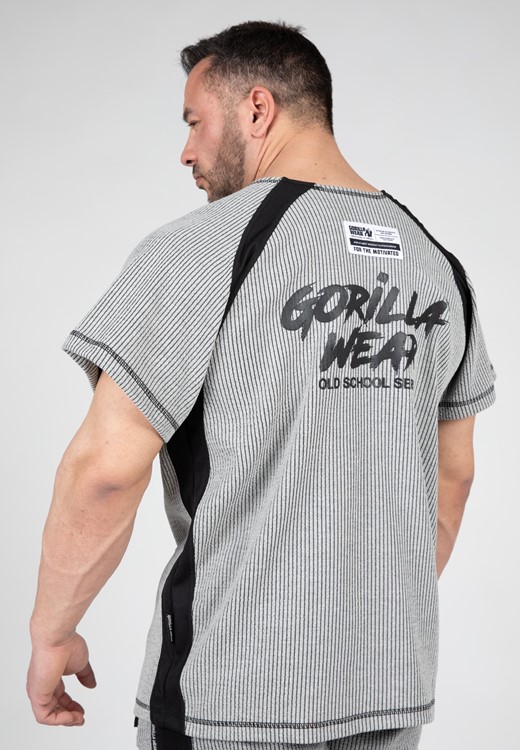 Augustine Old School Workout Top - Gray - L/XL