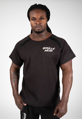 Augustine Old School Workout Top - Black - S/M