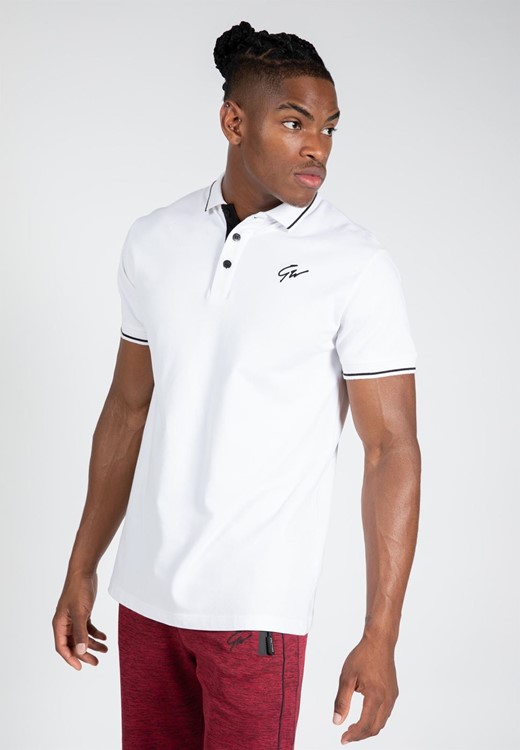 Delano Polo - White/Black - 3XL