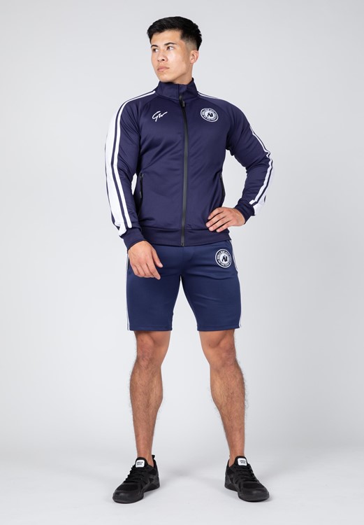 Stratford Track Jacket Navy