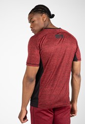 Fremont T-Shirt - Burgundy Red/Black
