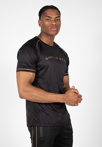 Fremont T-Shirt - Black/Gold - 4XL