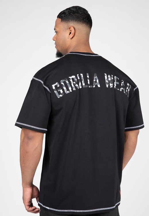 Saginaw Oversized T-Shirt - Black - M