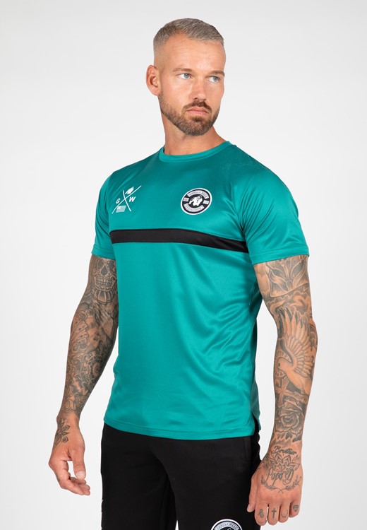 Vernon T-Shirt - Teal Green - M