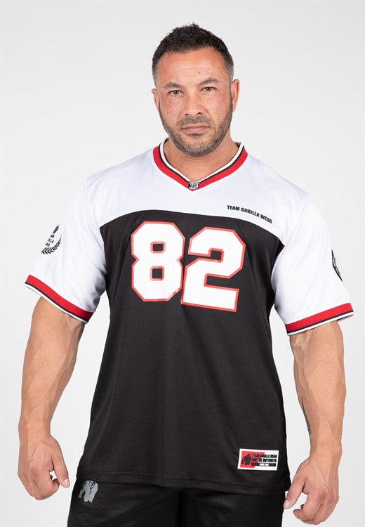 Trenton Football Jersey - Black/White - M