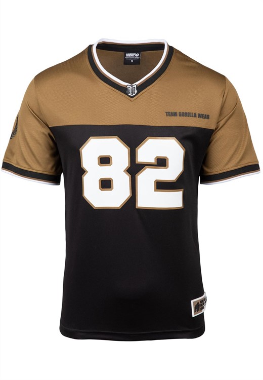 Trenton Football Jersey Black/Gold