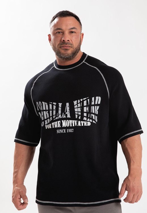 Finley Oversized T-Shirt - Black/Gray - 3XL