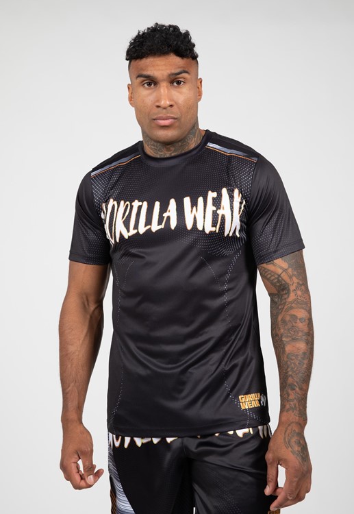 Clayton T-Shirt - Black/Gold