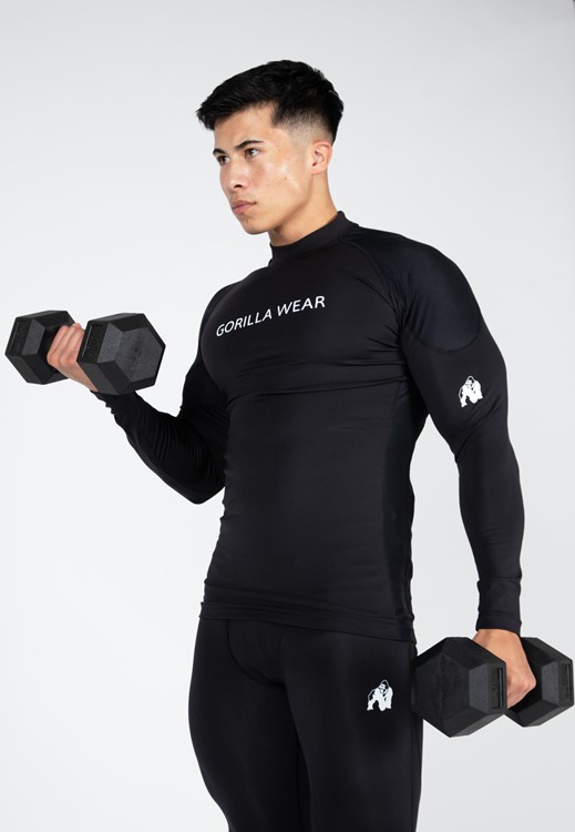 Lorenzo Performance Long Sleeve - Black - 4XL