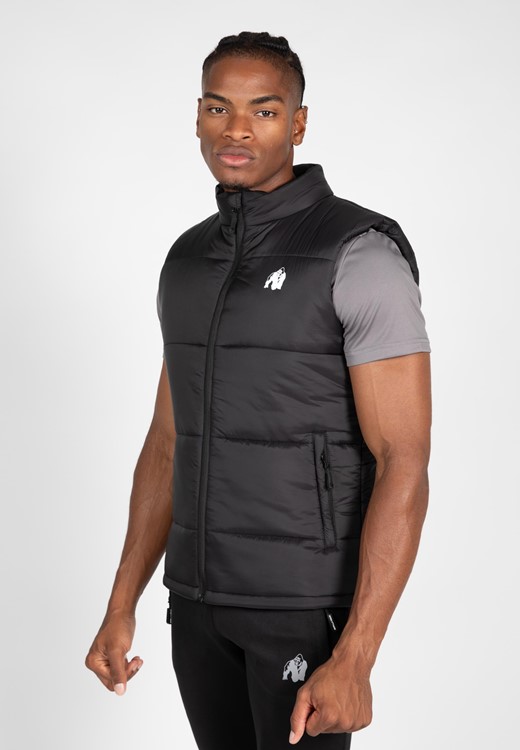 Irvine Puffer Vest - Black - S