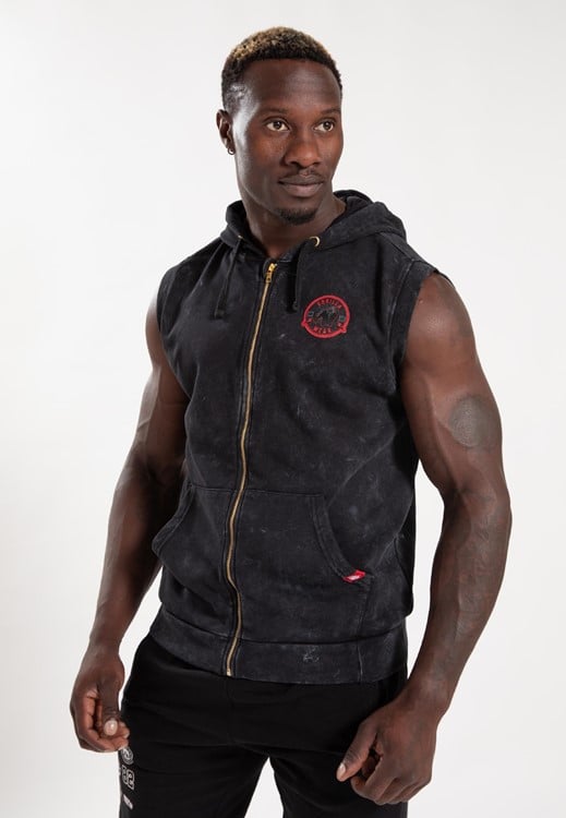Silverdale Sleeveless Hoodie - Black - S