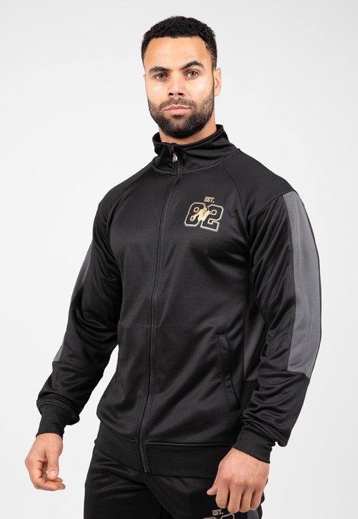 Devon Training Jacket - Black/Gray - 2XL