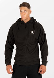 Harvey Hooded Track Jacket - Black