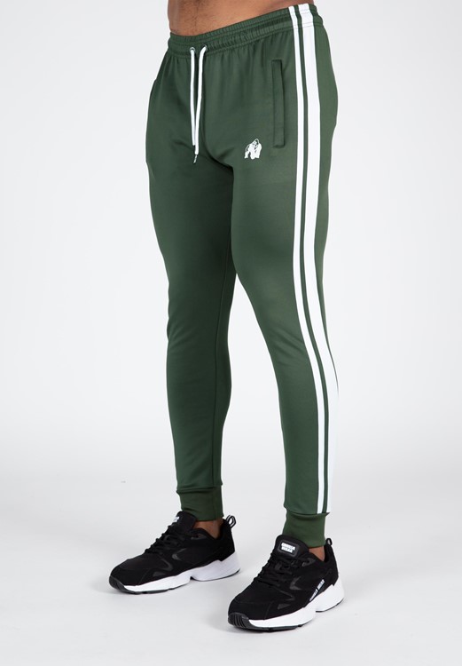 Riverside Track Pants - Green - S