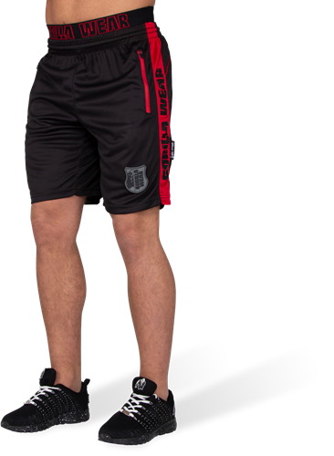 Shelby Shorts - Black/Red-S