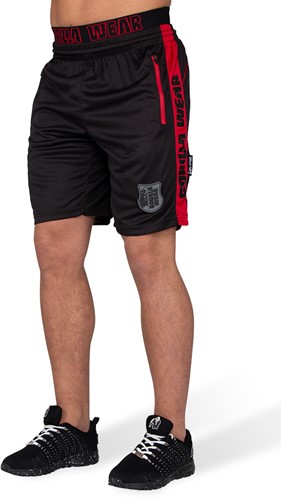 Shelby Shorts - Black/Red-4XL