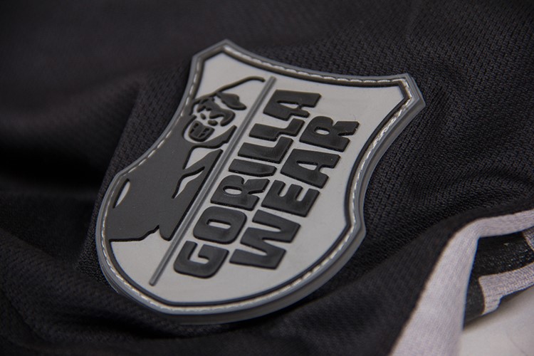 Shelby Shorts - Black/Gray - Detail