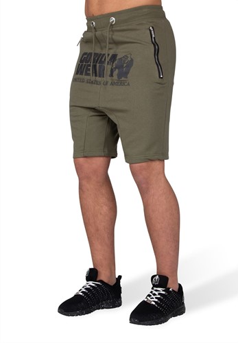 Alabama Drop Crotch Shorts - Army Green - 4XL