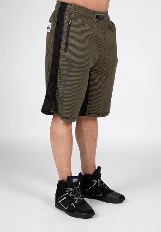 Augustine Old School Shorts - Army Green - S/M