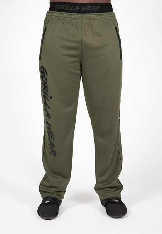 Mercury Mesh Pants - Army Green/Black - 2XL/3XL