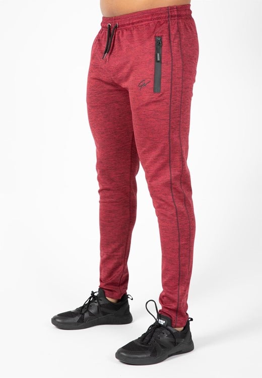Wenden Track Pants - Burgundy Red - 4XL