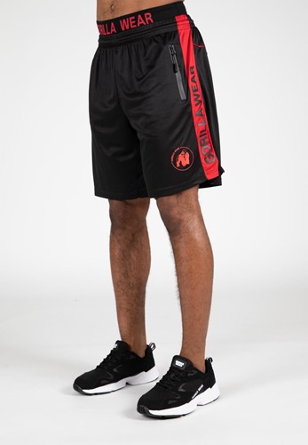 Atlanta Shorts - Black/Red - 4XL/5XL