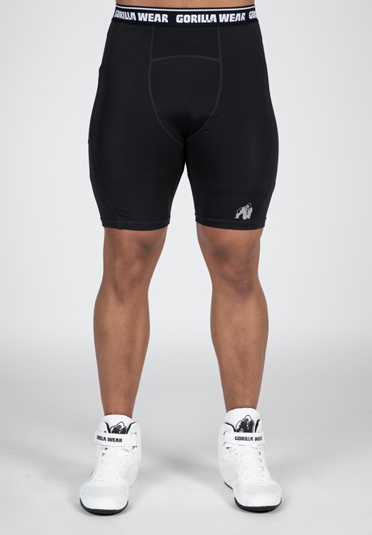 Philadelphia Men's Short Tights - Black - 4XL