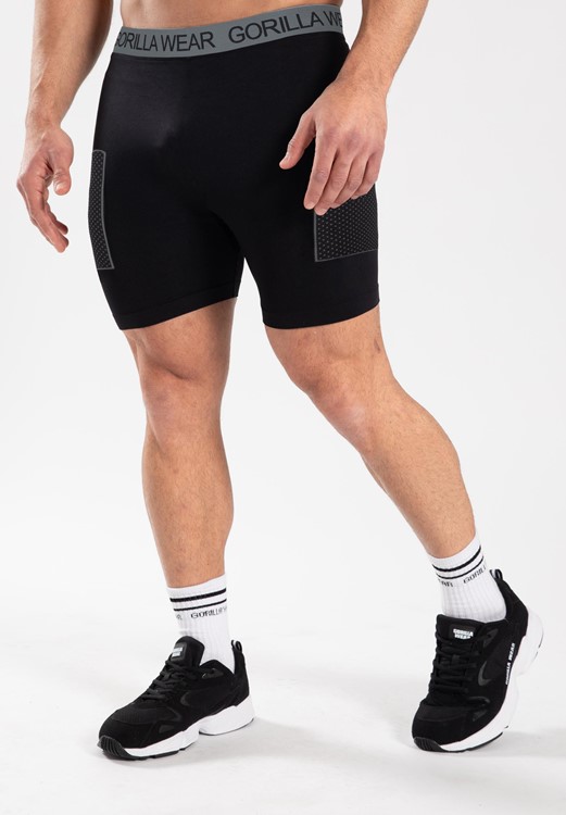 Norton Seamless Short Tights - Black - S