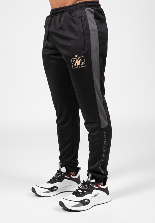 Devon Training Pants - Black/Gray - 4XL